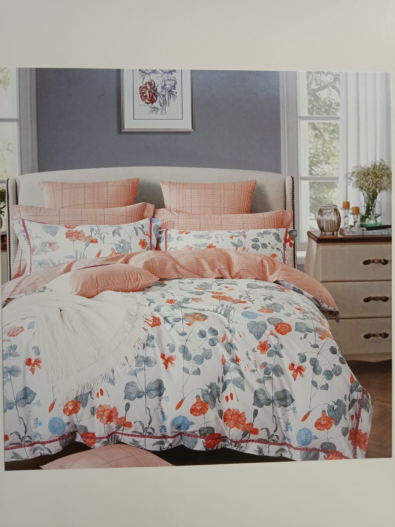 Wedding Flowers 100% Cotton Bedsheet Set by metropolis