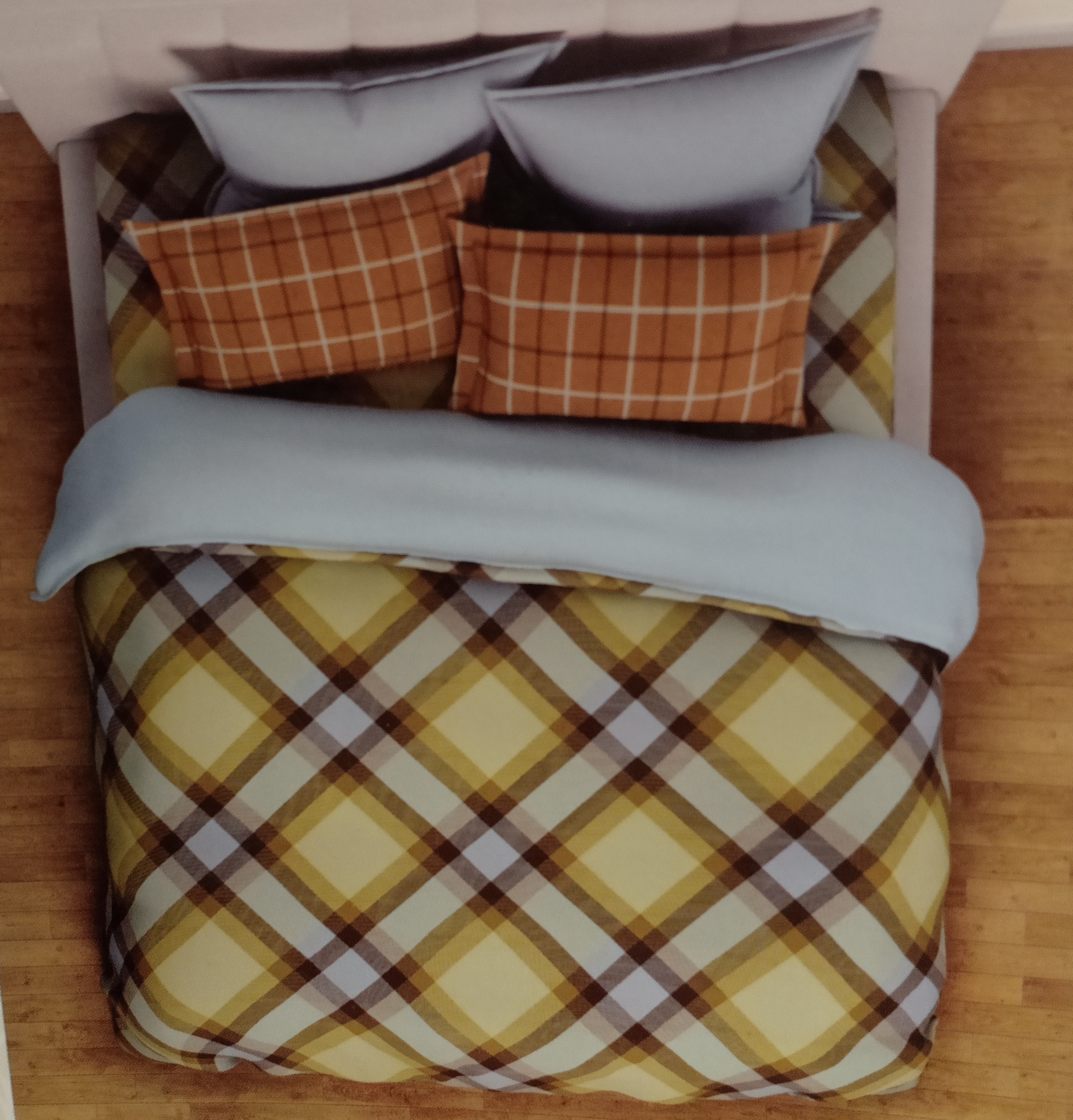 APRICA BLU Bedsheet by SPACES