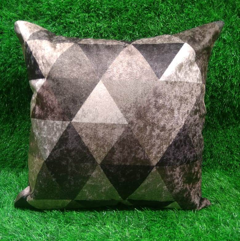 Velvet Printed Cushion Cover Set by HOMIEKART.