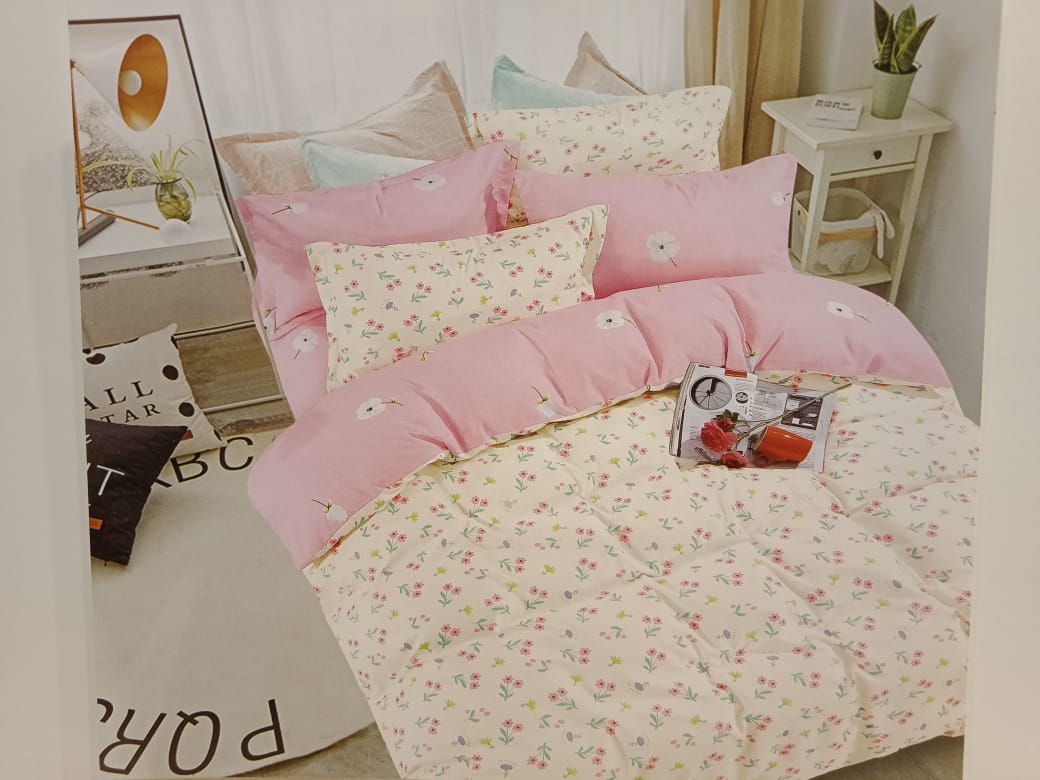 Spring Morning Poly Cotton Bedsheet Set by metropolis