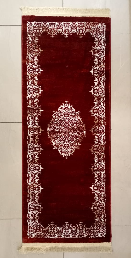 Kazakh Soft Touch Anti Skid Carpet  By Homiekart