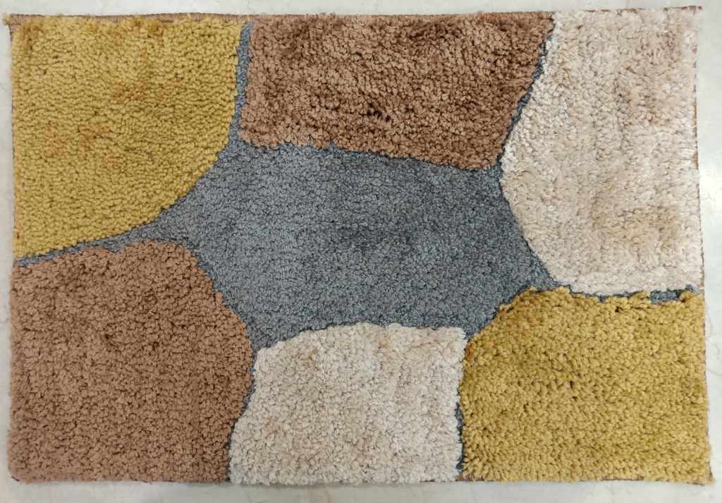 Sprinkle Microfiber Anti skid  Door Mat By Homiekart