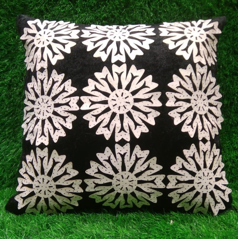 Designer Patch Look Cushion Covers by HOMIEKART.