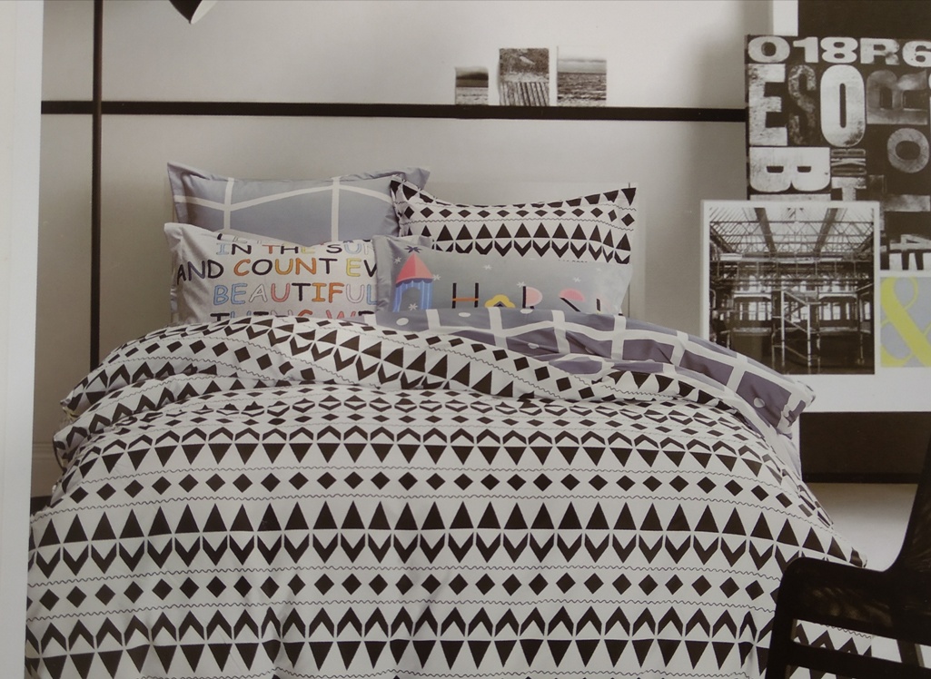 Retro 3 pcs  Bed sheet set BY Wrap