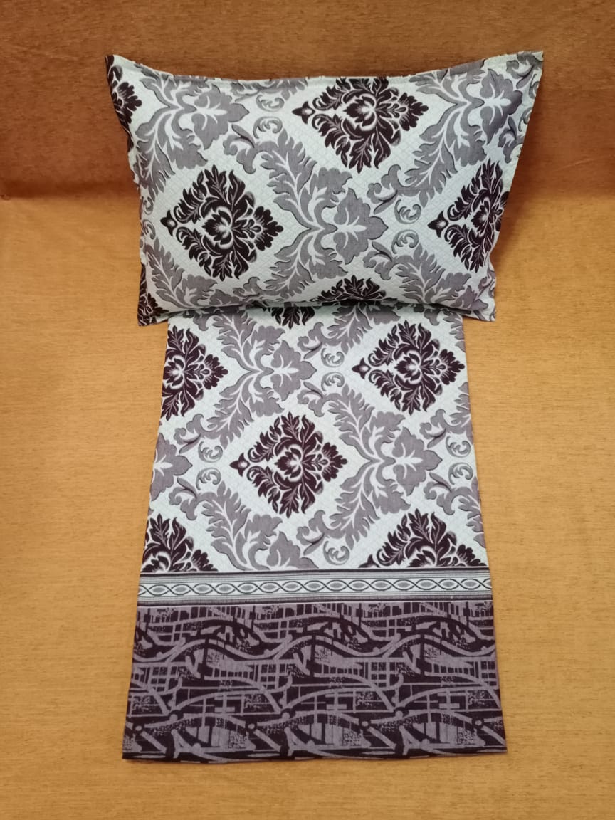 Damask Double Bedcover BY HOMIEKART