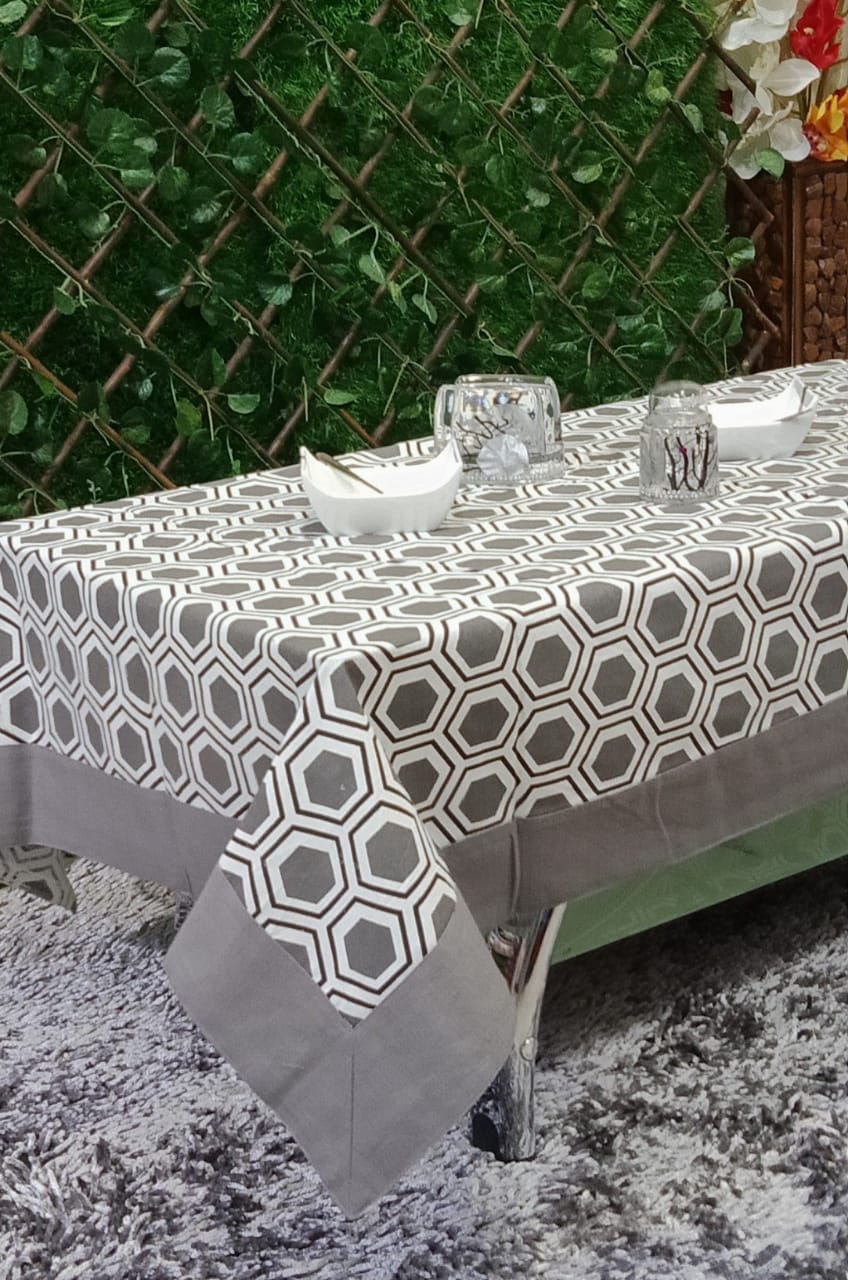 Beautiful Abstract Printed Center Table Cover by Homiekart