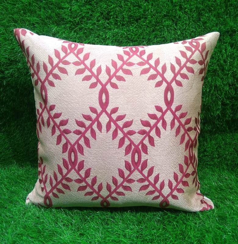 Jacquard Cotton Cushion Cover Set by HOMIEKART.