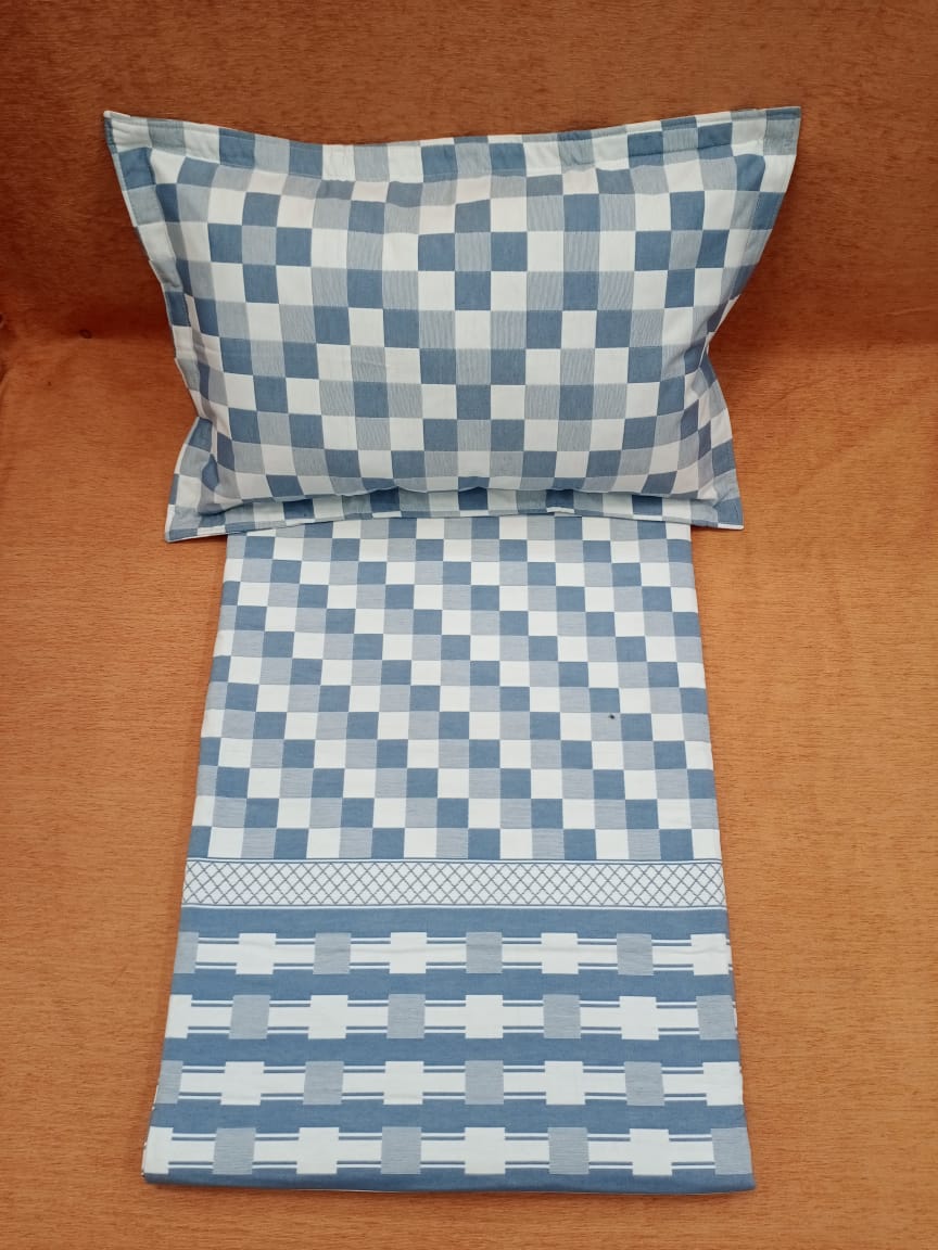 Handloom Cotton Double Bedcover BY HOMIEKART