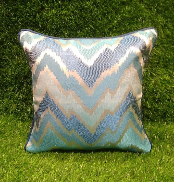 Jacquard Silk Cushion Cover Set by HOMIEKART.