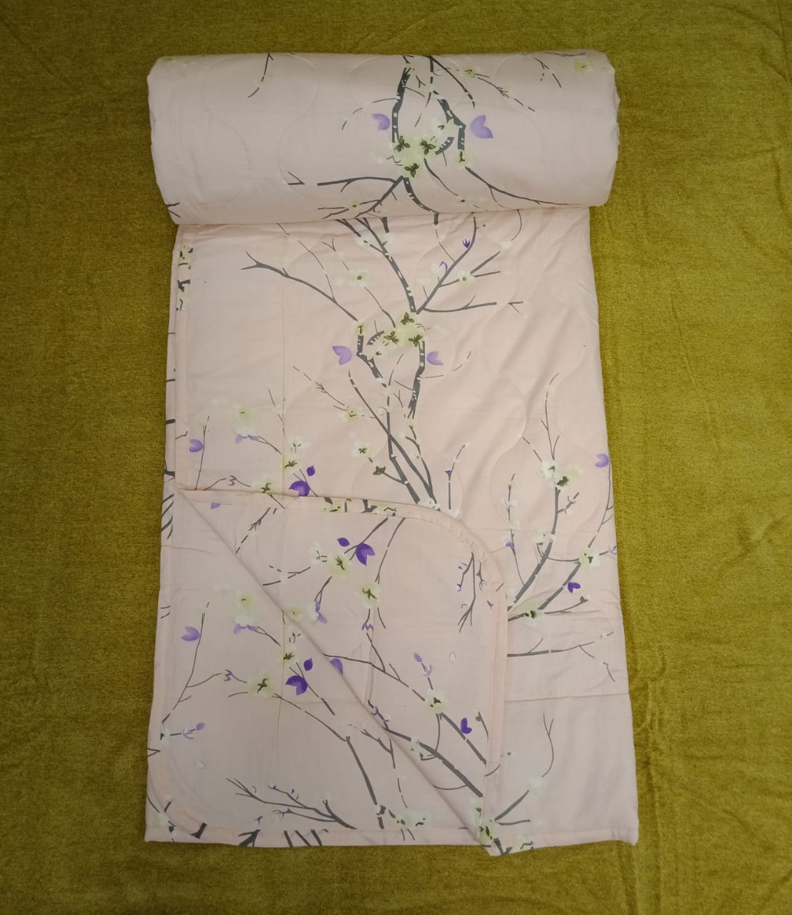 100% Fine Cotton Reversible Comforter By Homiekart