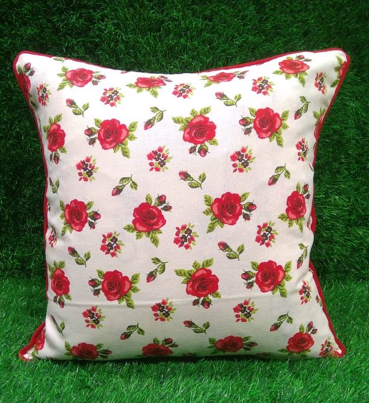 Cotton Printed Cushion Cover Set by HOMIEKART.