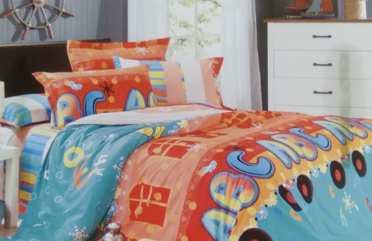 Fables Kids Nursery 1+1 Bed sheet set BY Wrap