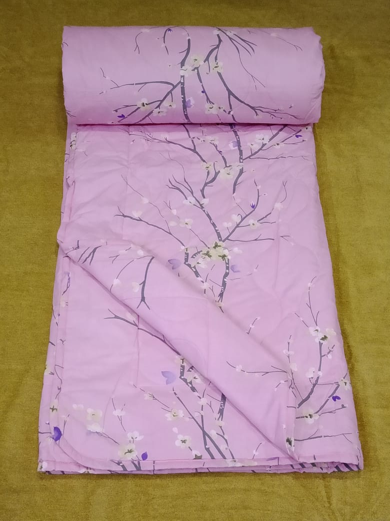 100% Fine Cotton Reversible Comforter By Homiekart