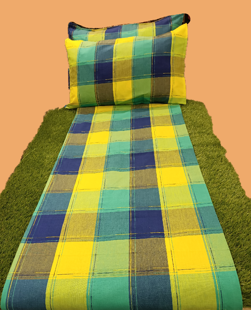 MIX DESIGN 2/40 DOUBLE BEDCOVER BY HOMIEKART