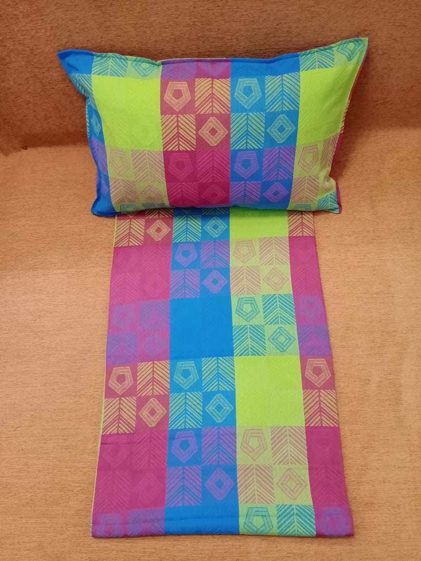 Handloom Cotton Double Bedcover BY HOMIEKART