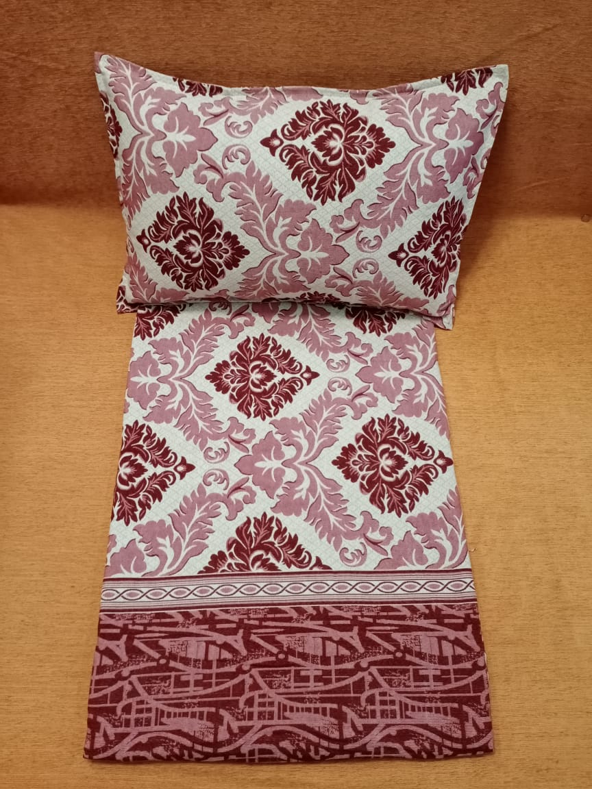 Damask Double Bedcover BY HOMIEKART