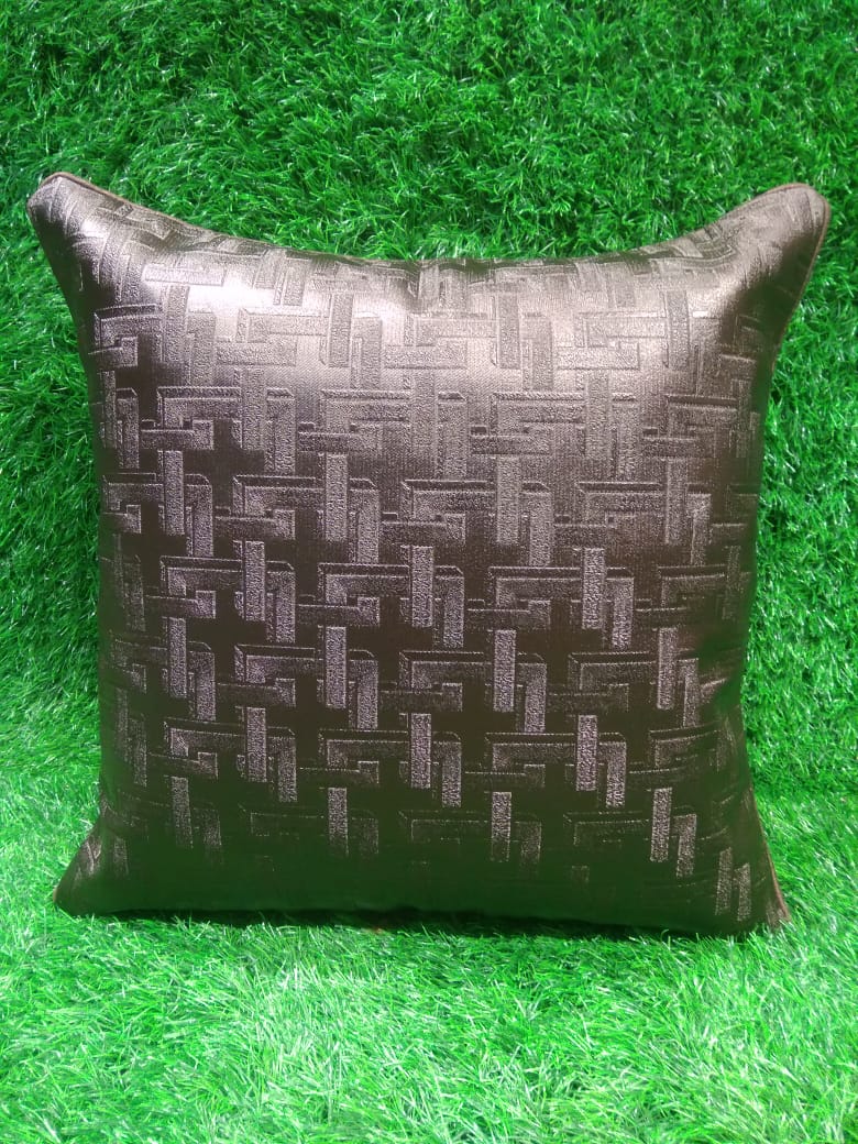 Leatherite Cushion Cover Set by HOMIEKART.