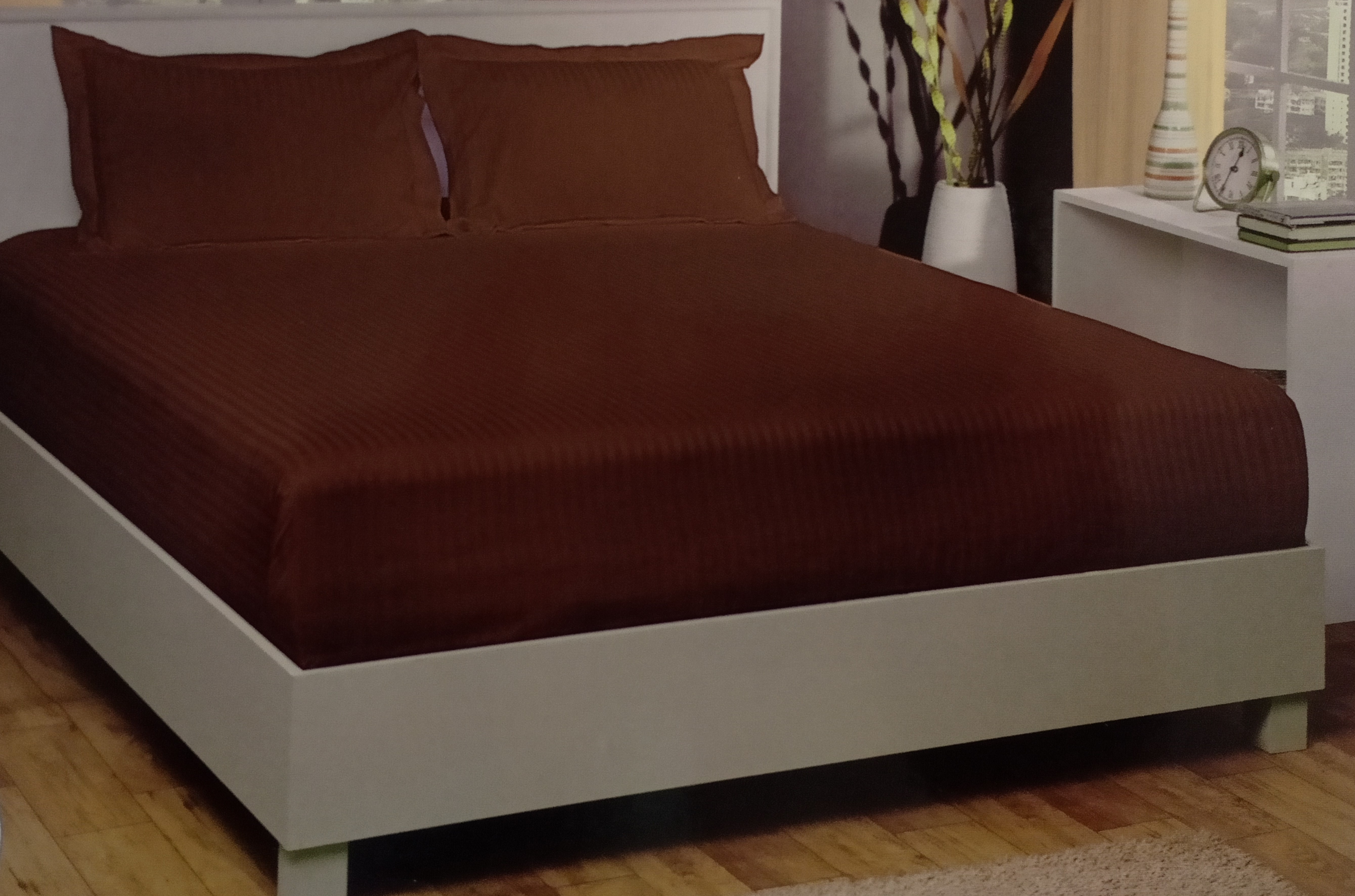 CHALK PURE LIVING SNOW Bedsheet by RAYMOND