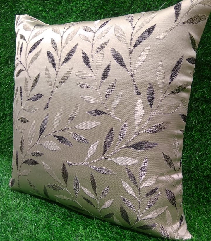 Jacquard Silk Cushion Cover Set by HOMIEKART.