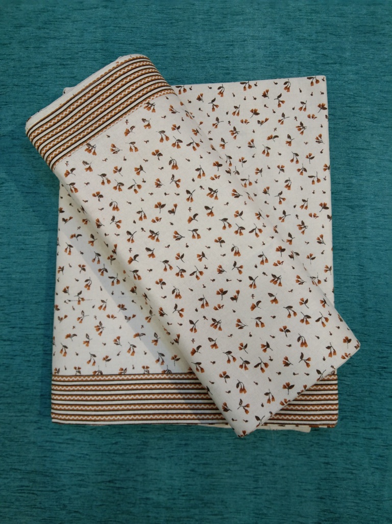 Casement Cotton Printed Topsheet by Homiekart