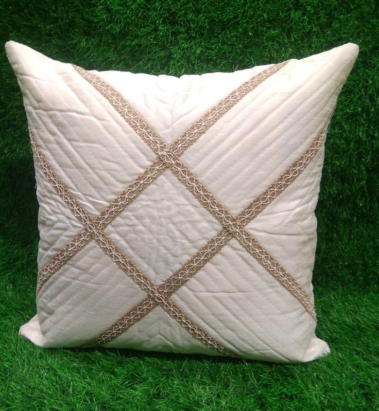 Jacquard Cotton Cushion Cover Set by HOMIEKART.