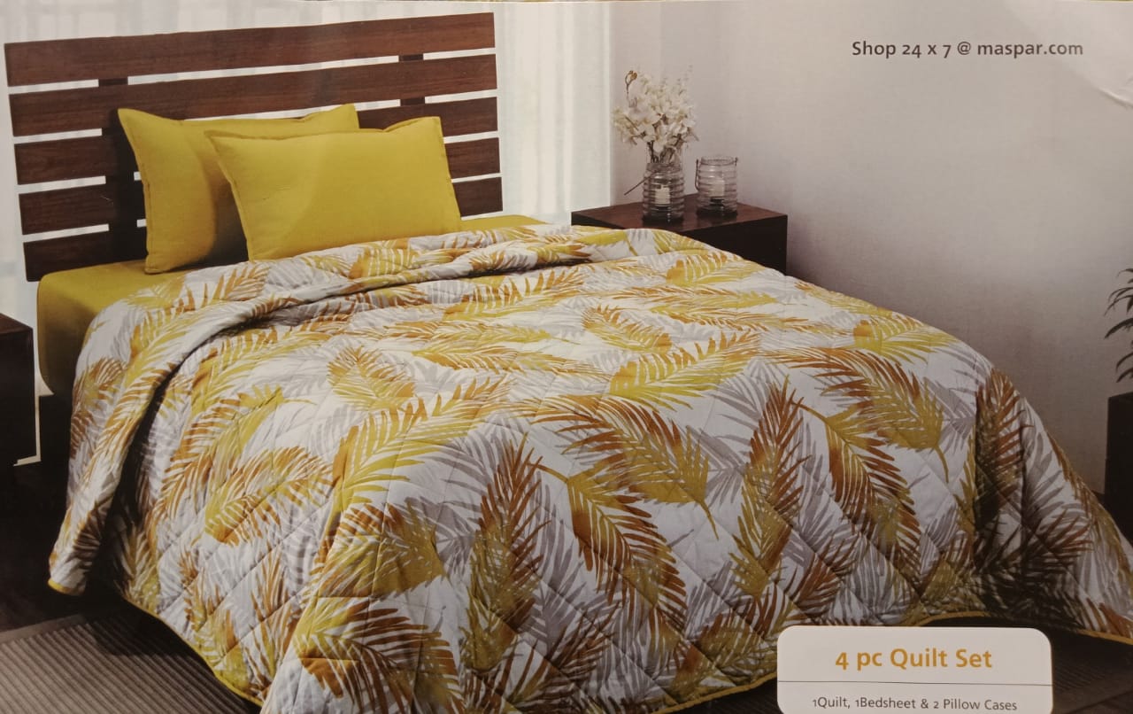 Hermosa 4pc Comforter Set  By Maspar