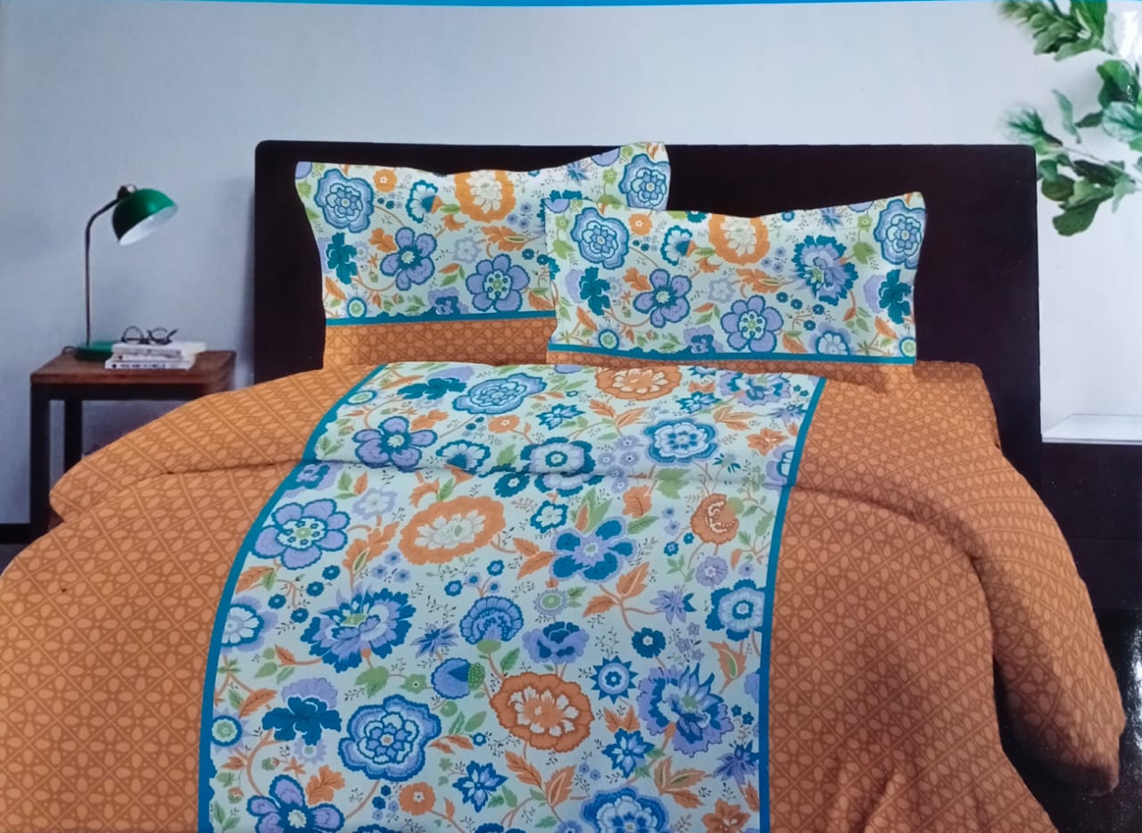 BOMBAY DYEING Dream lover 100% Cotton  Double Bedsheet Set