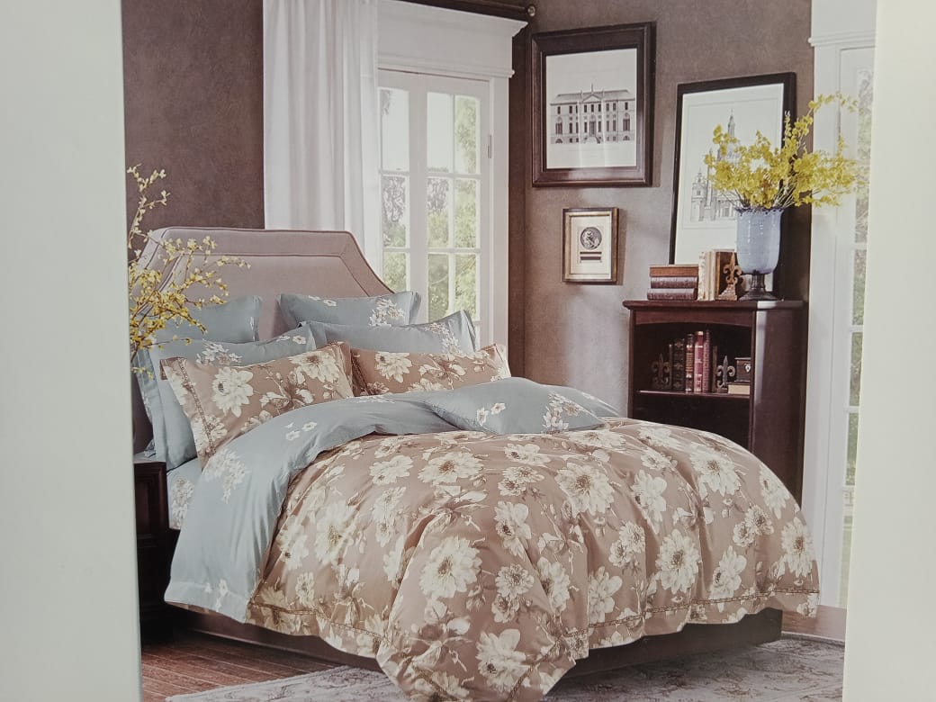 Wedding Flowers 100% Cotton Bedsheet Set by metropolis