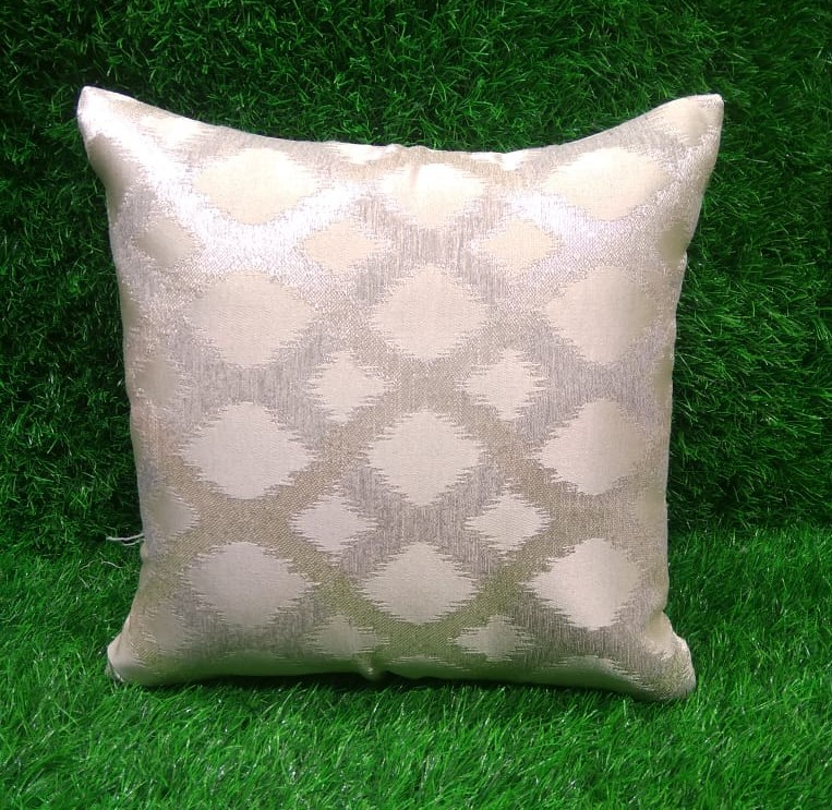 Jacquard Silk Cushion Cover Set by HOMIEKART.