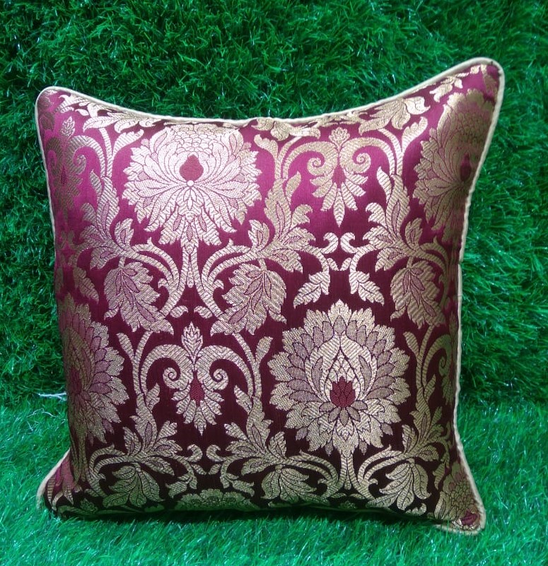 Traditionally Silk Woven Cushion Covers by HOMIEKART.