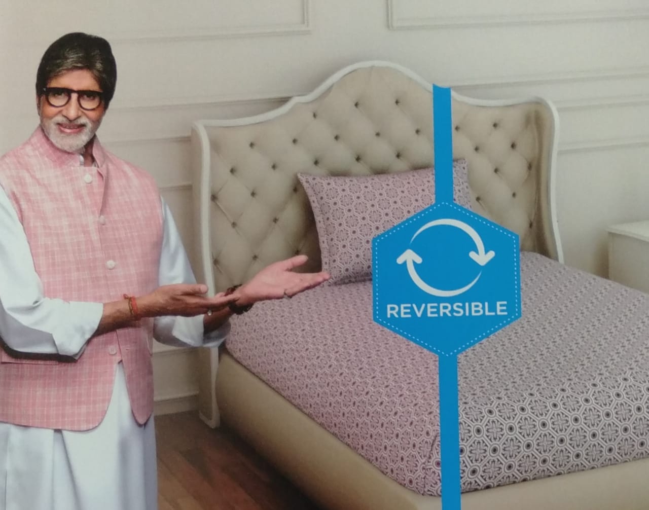 WELSPUN 2-IN-1 Bedsheet Set