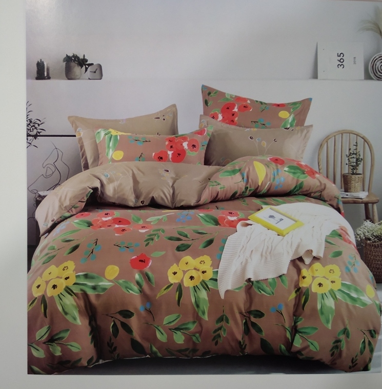 Quincy 3 pcs  Bed sheet set BY Rosepetal