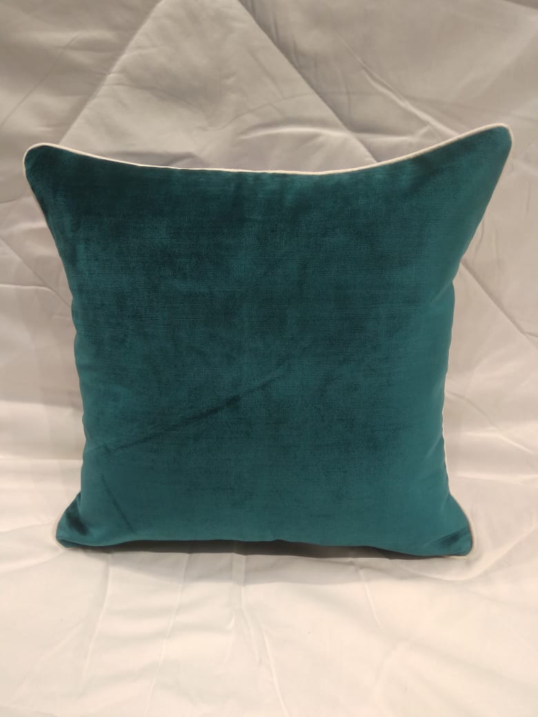 Luxury Solid Velvet Cushion Covers by HOMIEKART.