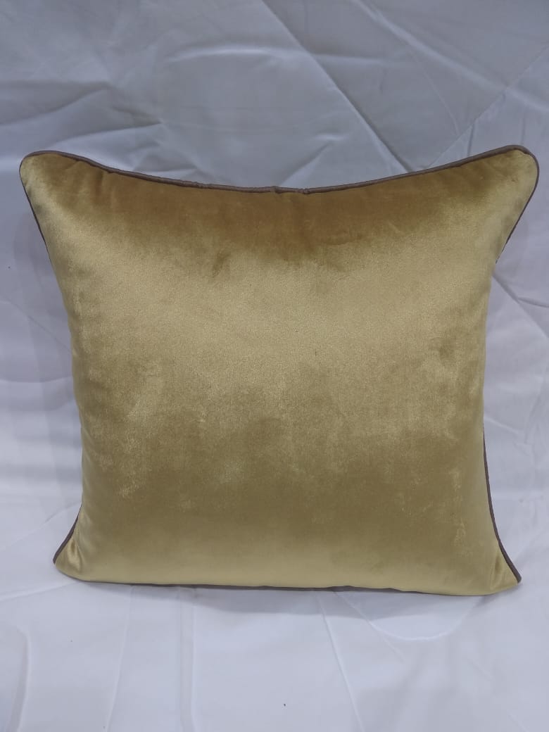 Luxury Solid Velvet Cushion Covers by HOMIEKART.