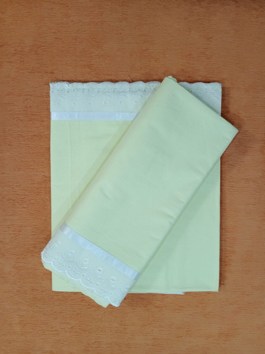 Twill Cotton Solid Topsheet by Homiekart