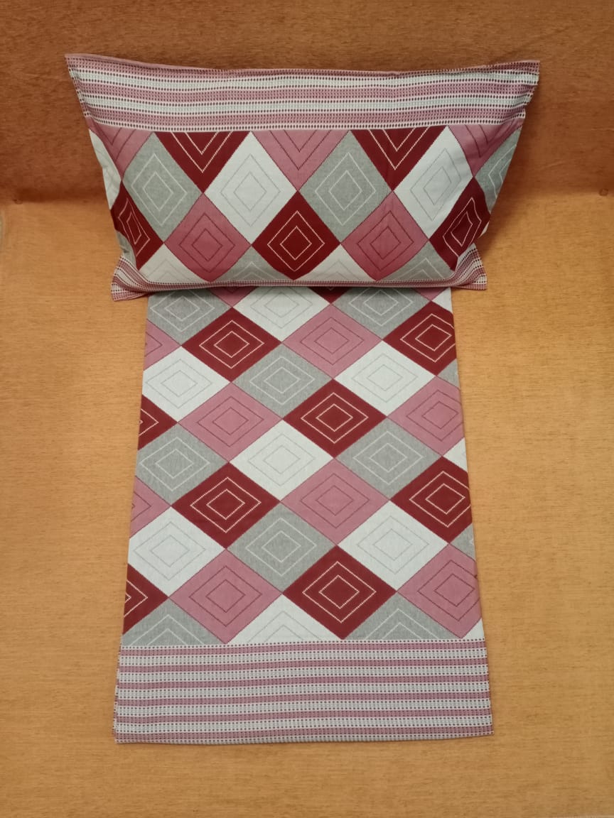 Soft Check Double Bedcover BY HOMIEKART