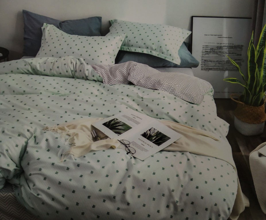 100 % Cotton 4 pcs  Duvet set BY Homiekart