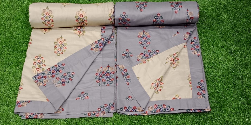 Cotton Printed Reversible Dohar By HOMIEKART