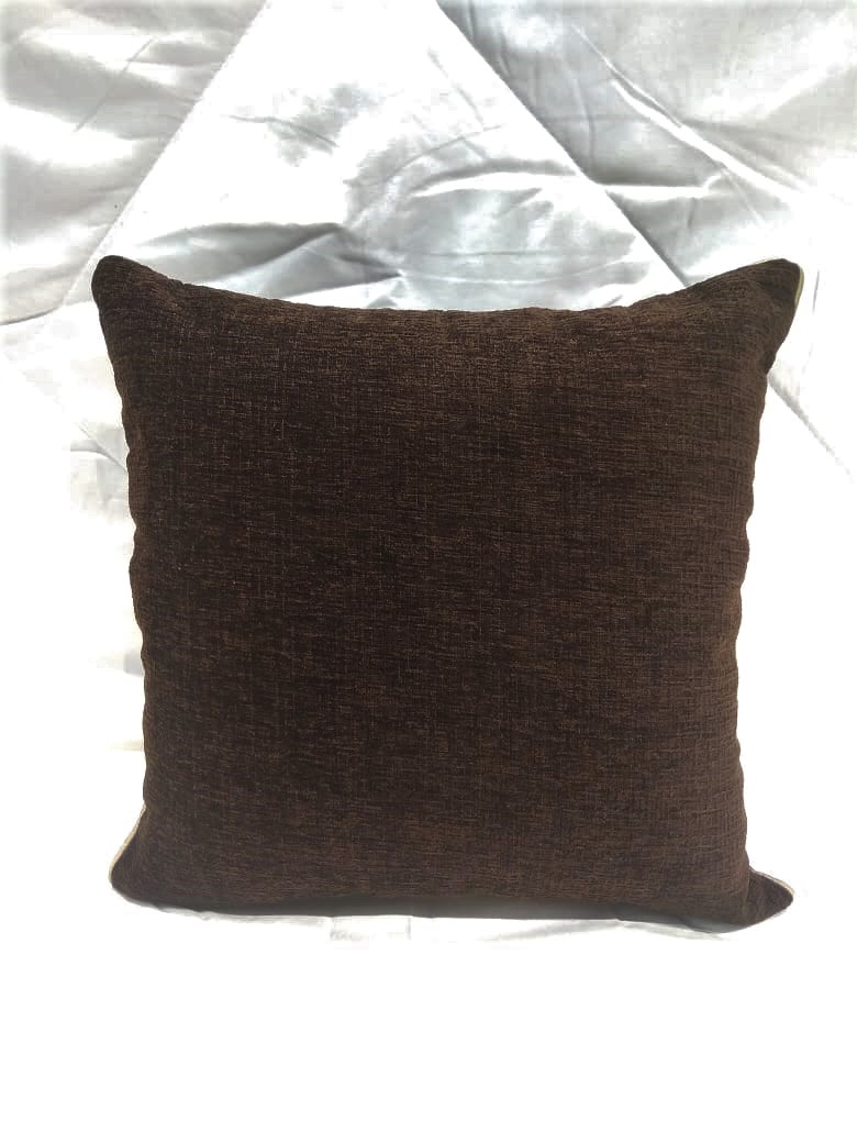 Solid Velvet Woven Cushion Covers by HOMIEKART.