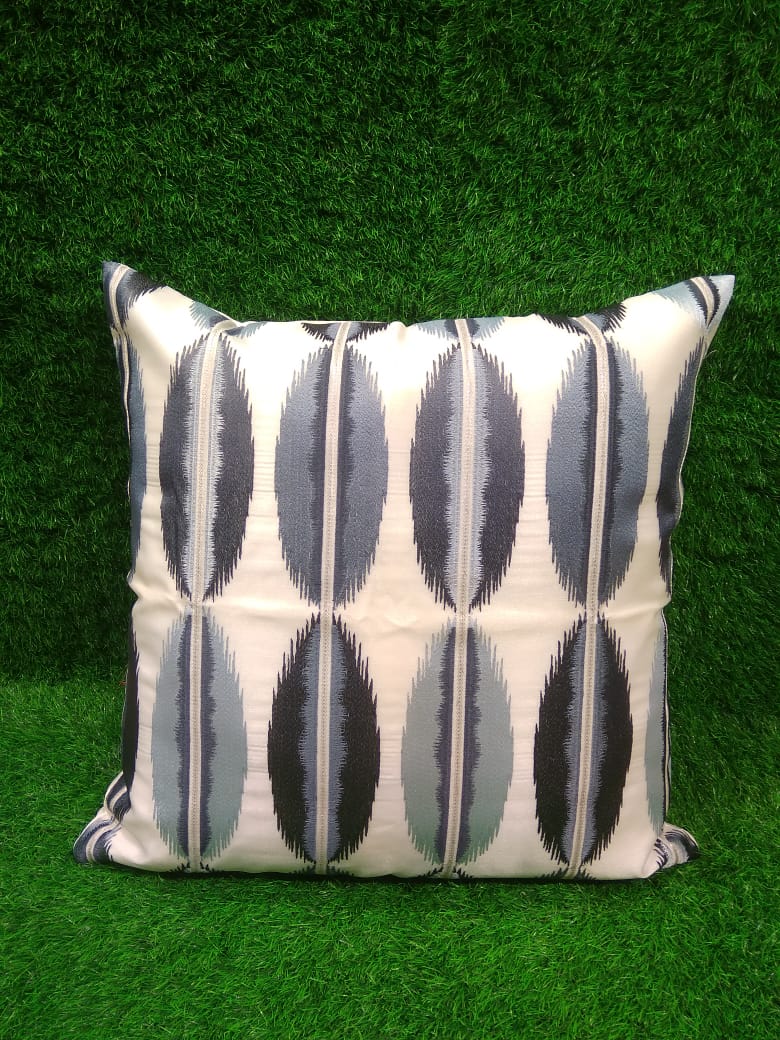 Tissue Embroidered Cushion Cover Set by HOMIEKART.