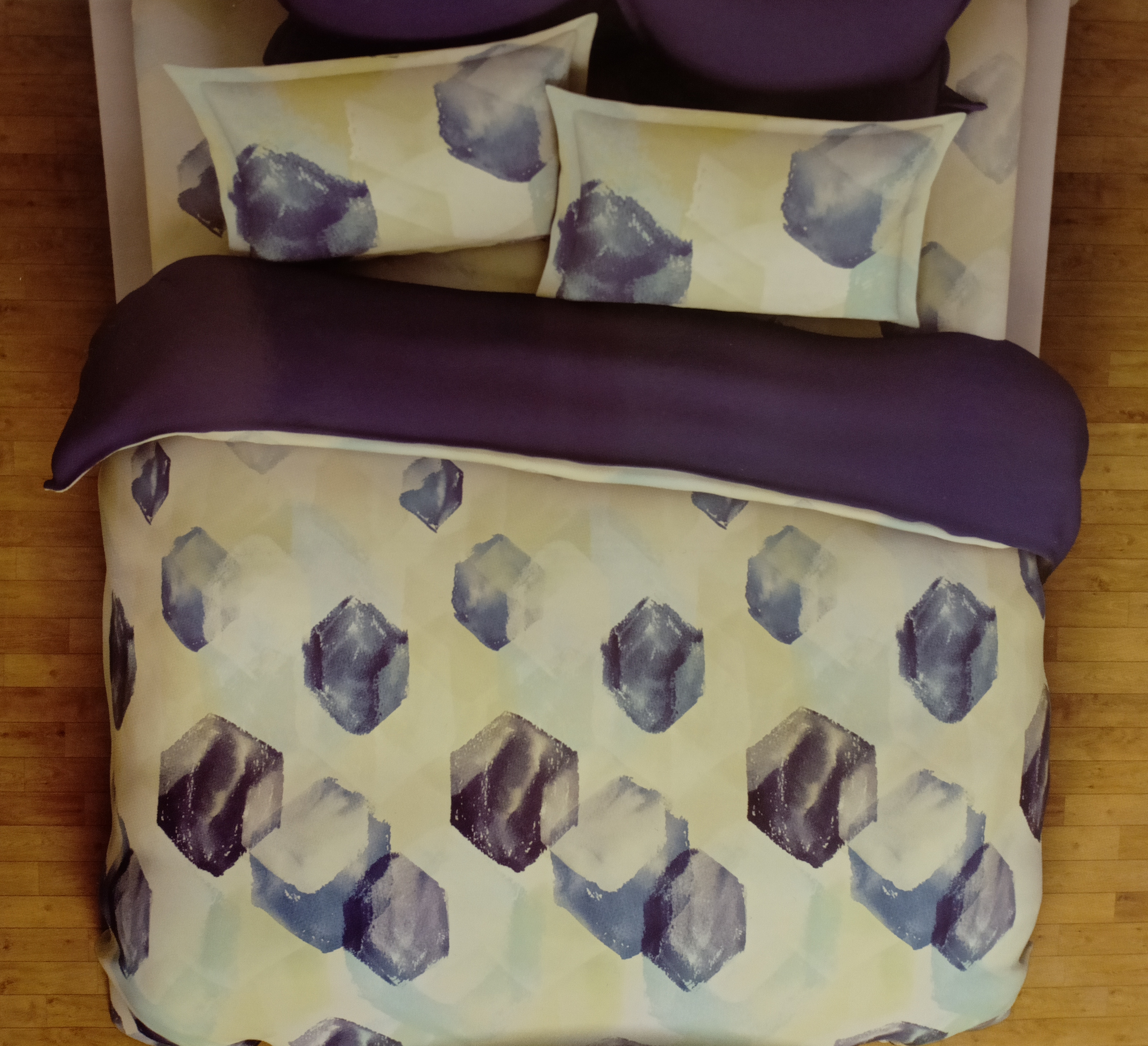 GEOSTANCE  Bedsheet by SPACES