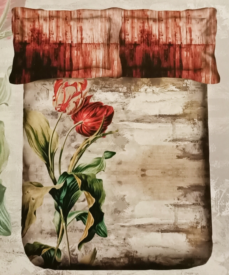 PORTICO Brush Strokes Bedsheet