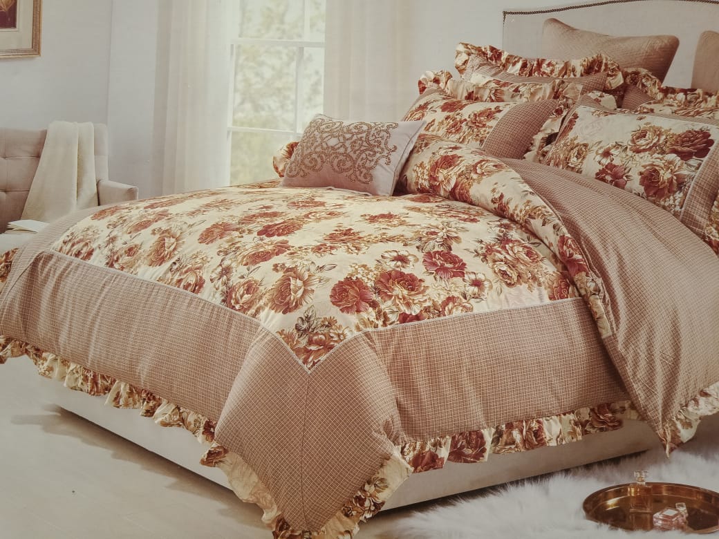 Spring Morning Poly Cotton Bedsheet Set by metropolis