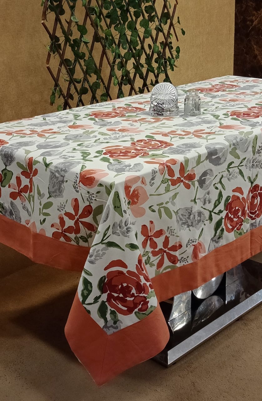 Beautiful Floral Table Cover by Homiekart