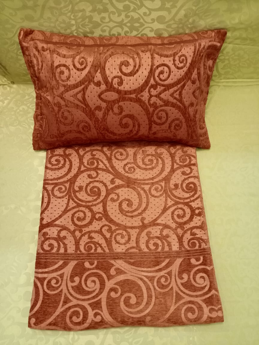 Handloom Emboss Double Bedcover BY HOMIEKART