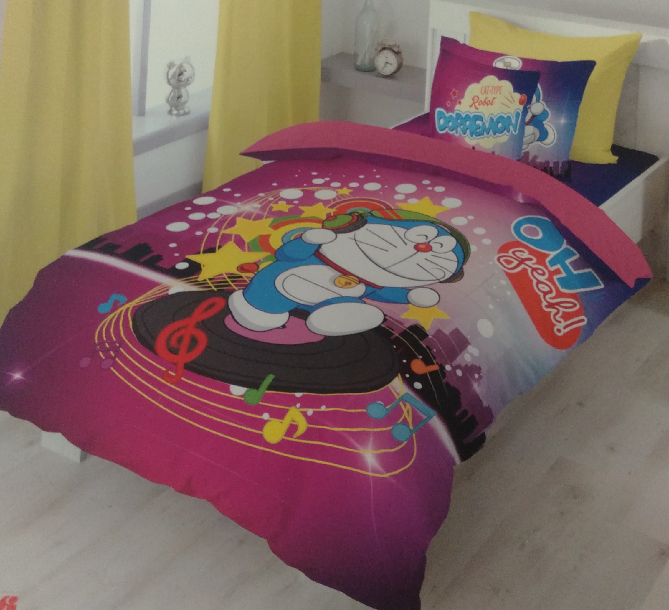 DORAEMON Kids Bedsheet by DDECOR