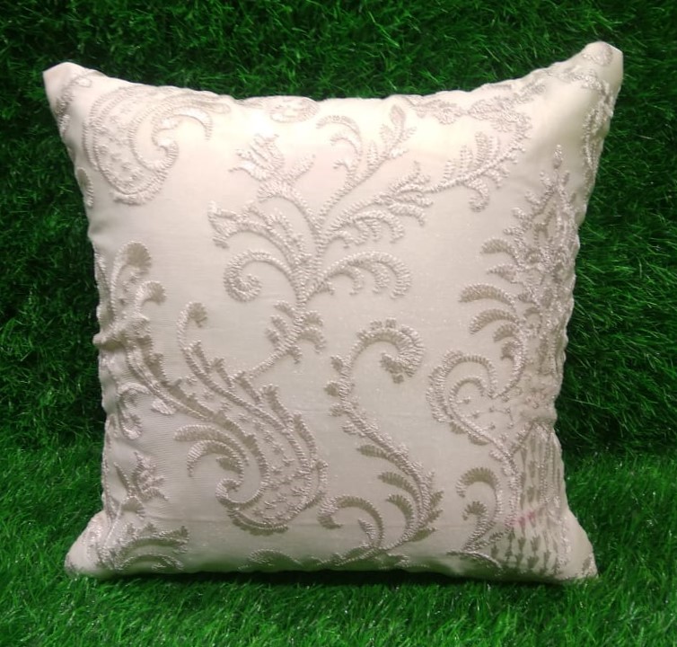 Tissue Embroidered Cushion Cover Set by HOMIEKART.