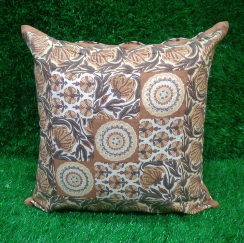 Cotton Printed Cushion Cover Set by HOMIEKART.