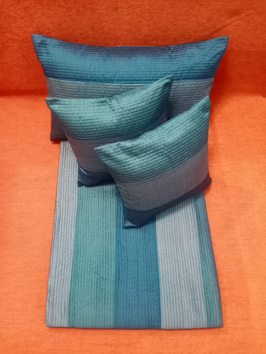 Silk Quilted Double Bedcover BY HOMIEKART