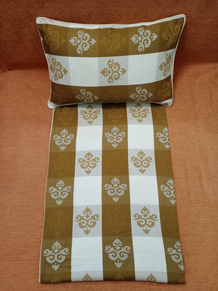 Handloom Cotton Double Bedcover BY HOMIEKART